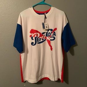 Mens Oversized Pepsi X Puma Collection T-Shirt
